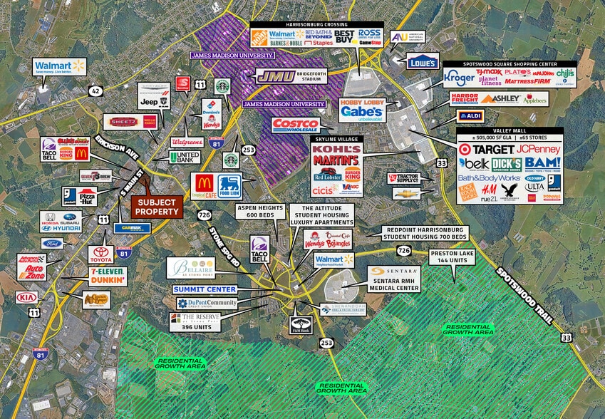 2140 S Main St, Harrisonburg, VA à vendre - Photo du bâtiment - Image 2 de 3