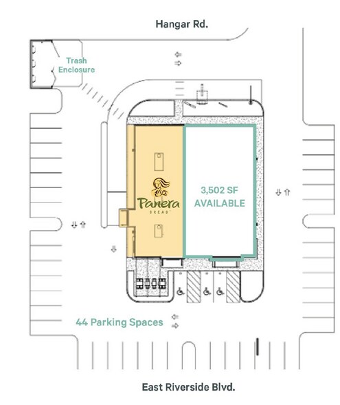 7310 E Riverside Blvd, Loves Park, IL à louer - Plan d’étage - Image 2 de 7
