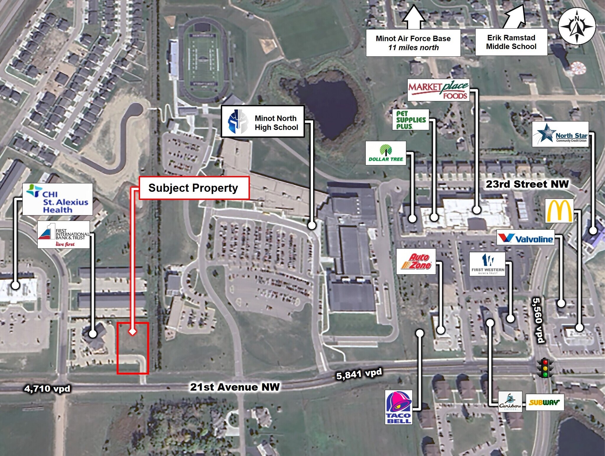 2140 21st NW Ave, Minot, ND for sale Building Photo- Image 1 of 2