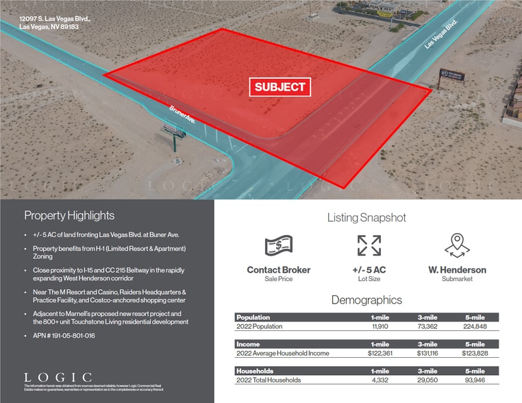 12097 S Las Vegas Blvd, Las Vegas, NV for sale - Building Photo - Image 2 of 7