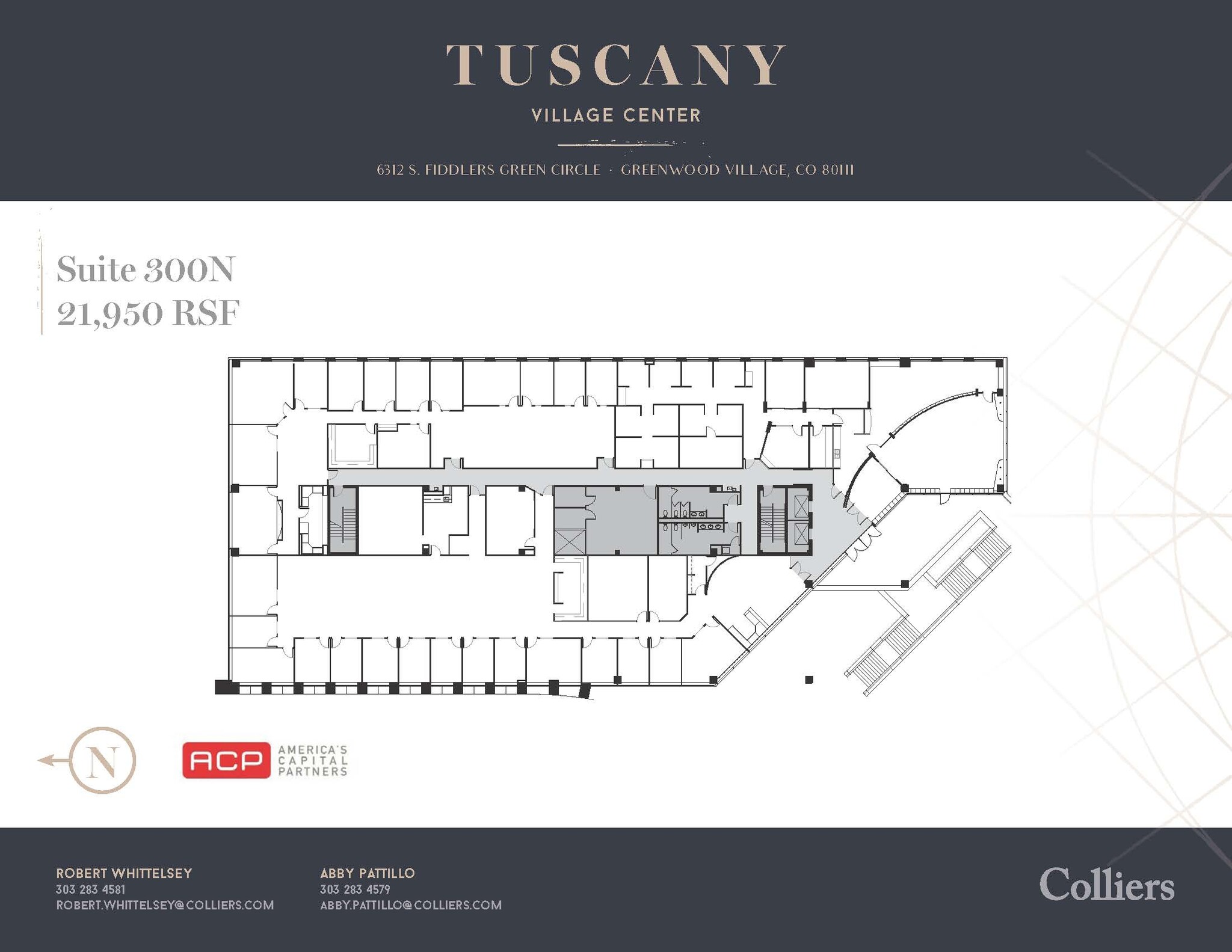 6312 S Fiddlers Green Cir, Greenwood Village, CO à louer Plan d  tage- Image 1 de 1