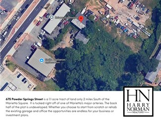 Plus de détails pour 675 Powder Springs St, Marietta, GA - Spécialité à vendre