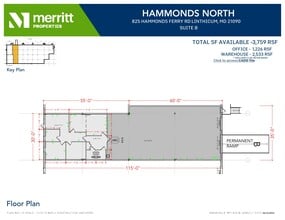 823 Hammonds Ferry Rd, Linthicum, MD for lease Floor Plan- Image 1 of 1