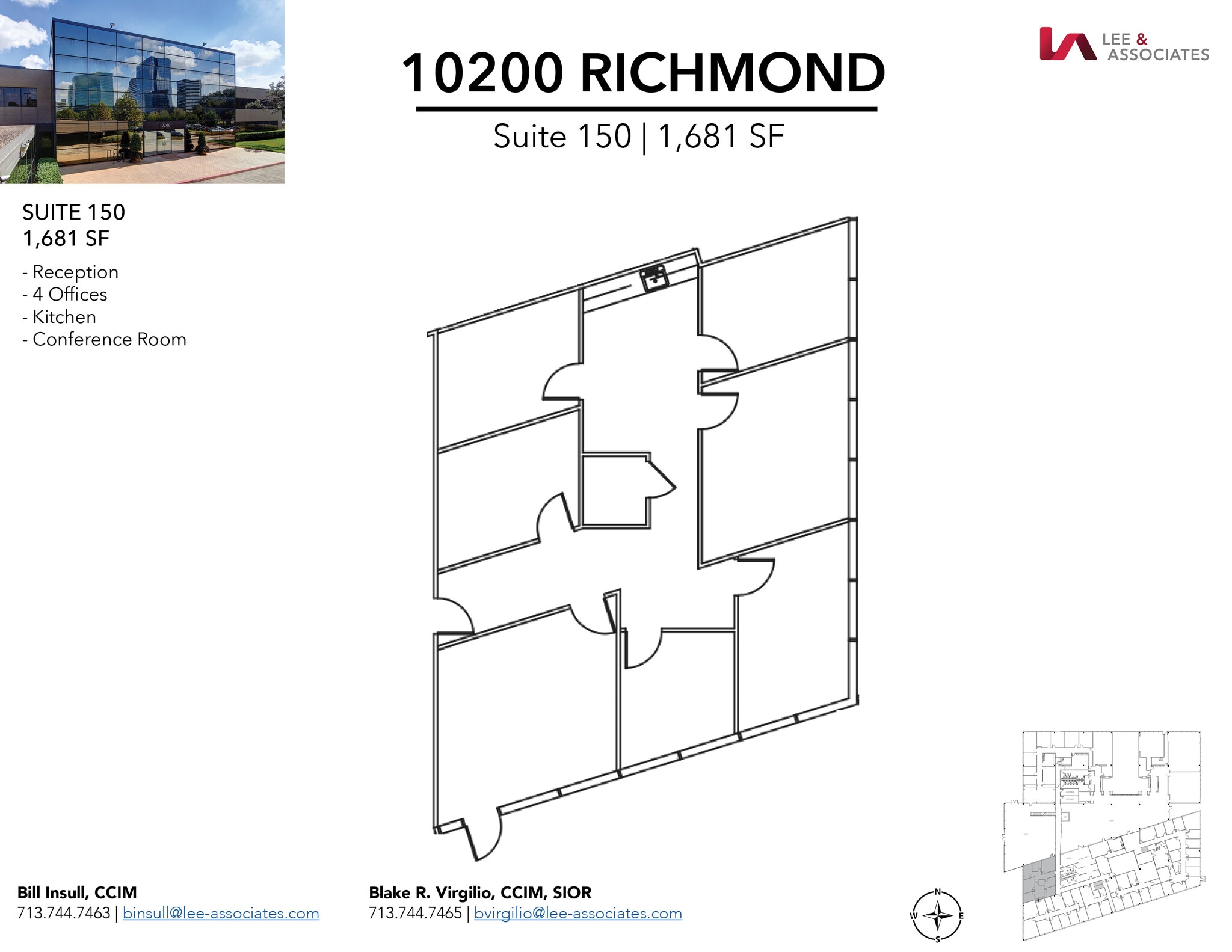 10200 Richmond Ave, Houston, TX for lease Floor Plan- Image 1 of 2