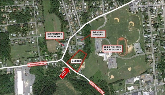 Plus de détails pour 375 Gypsy Hill Rd, Lehighton, PA - Terrain à vendre