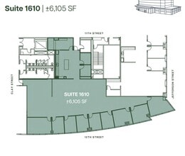 555 12th St, Oakland, CA for lease Floor Plan- Image 2 of 3