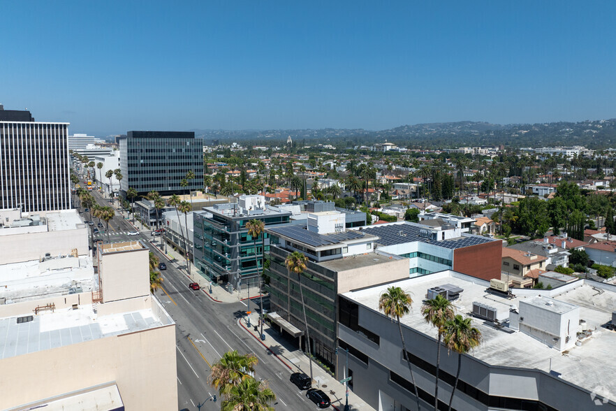 9025 Wilshire Blvd, Beverly Hills, CA for lease - Aerial - Image 3 of 36