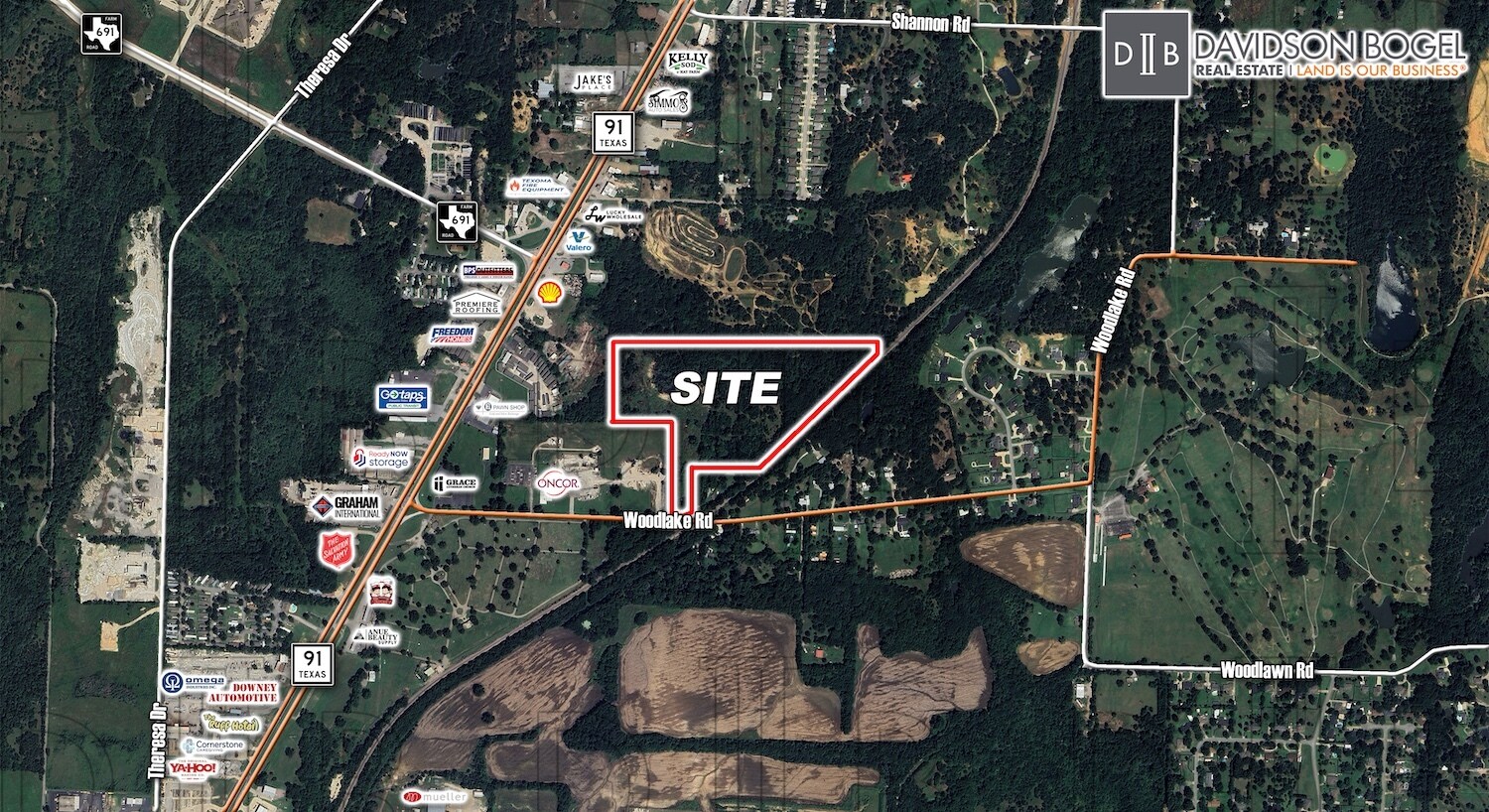 2257 Woodlake Rd, Denison, TX for sale Primary Photo- Image 1 of 4