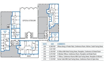 16530 Ventura Blvd, Encino, CA à louer Plan d  tage- Image 1 de 1