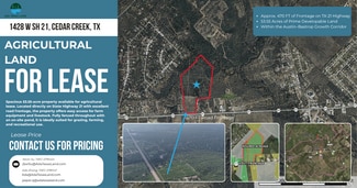 More details for 1428 Highway 21 W, Cedar Creek, TX - Land for Lease