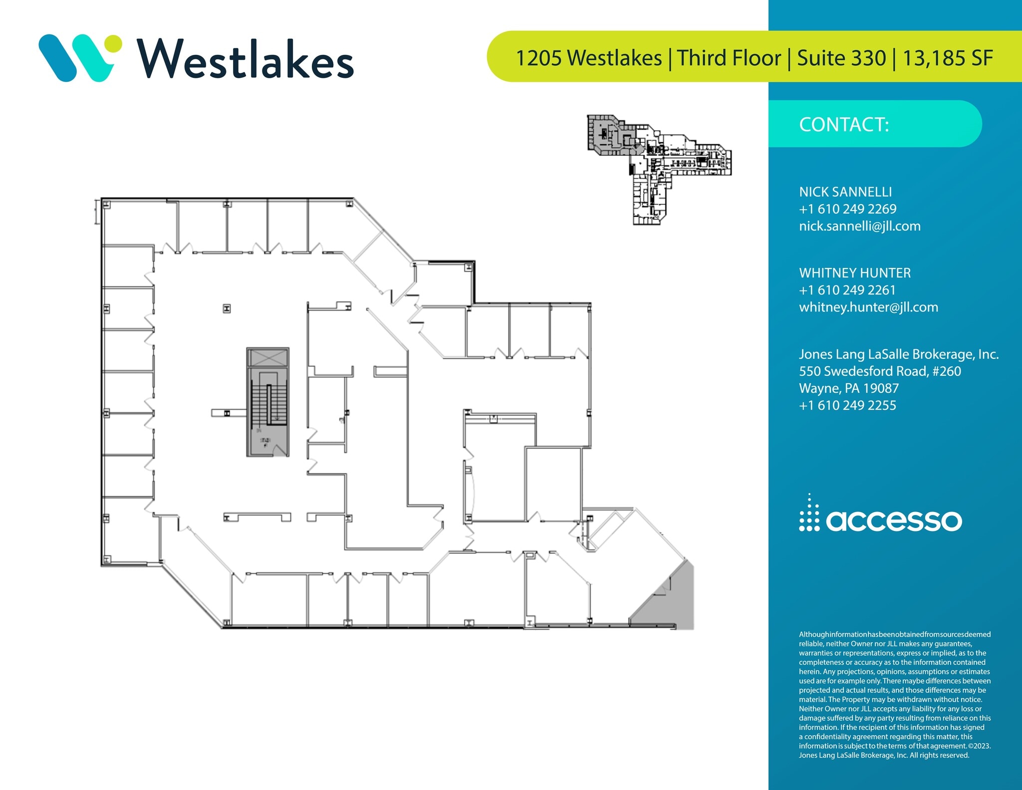1000 Westlakes Dr, Berwyn, PA for lease Site Plan- Image 1 of 1
