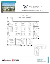 535 E Diehl Rd, Naperville, IL à louer Plan d’étage- Image 1 de 1