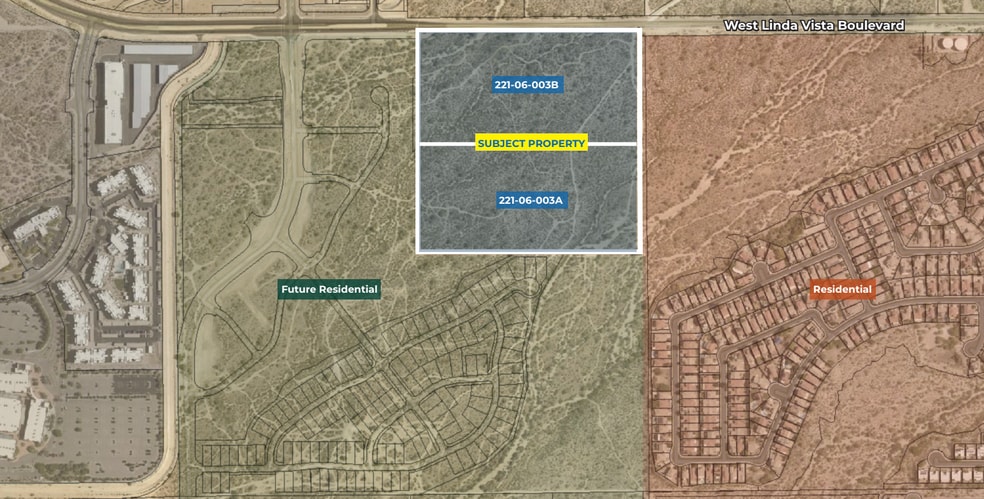 W Linda Vista Blvd & W Twin Peaks Rd, Marana, AZ for sale - Building Photo - Image 2 of 2