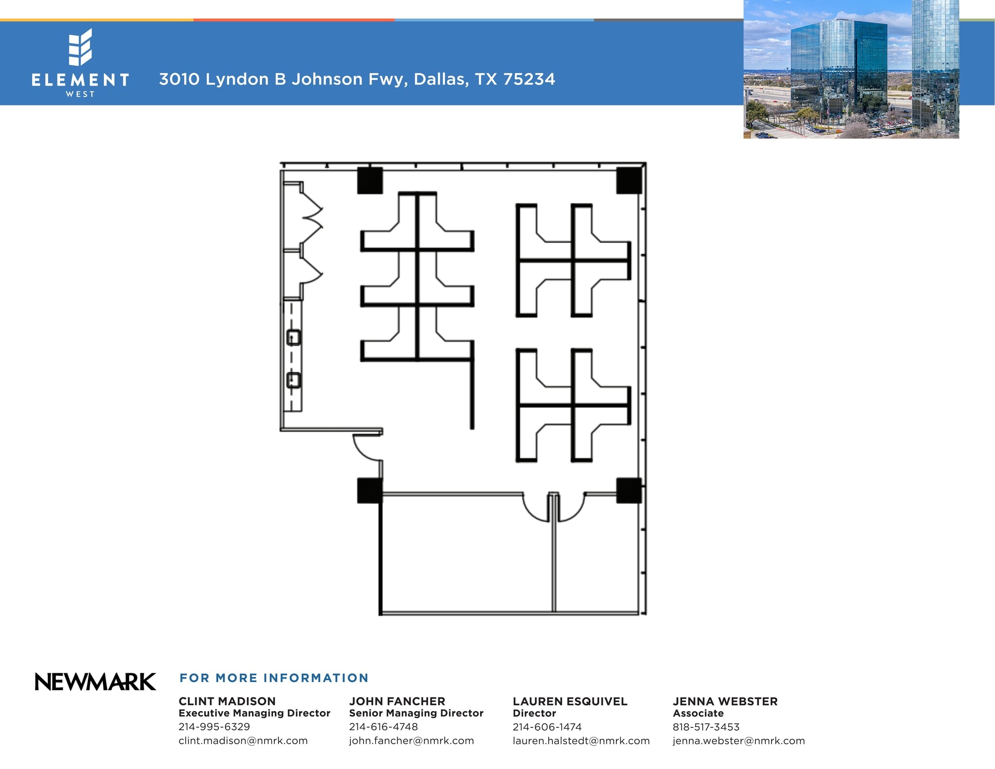 3010 Lyndon B Johnson Fwy, Dallas, TX à louer Plan de site- Image 1 de 1