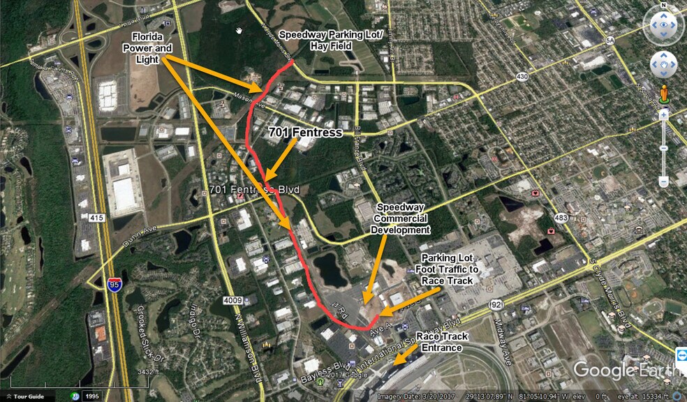 701 Fentress Blvd, Daytona Beach, FL à louer - Photo du bâtiment - Image 2 de 7