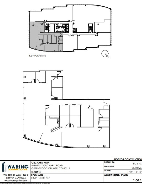 8480 E Orchard Rd, Greenwood Village, CO for lease Floor Plan- Image 1 of 1