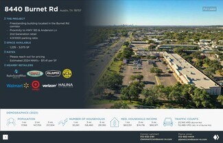 Plus de détails pour 8440 Burnet Rd, Austin, TX - Commerce de détail à louer