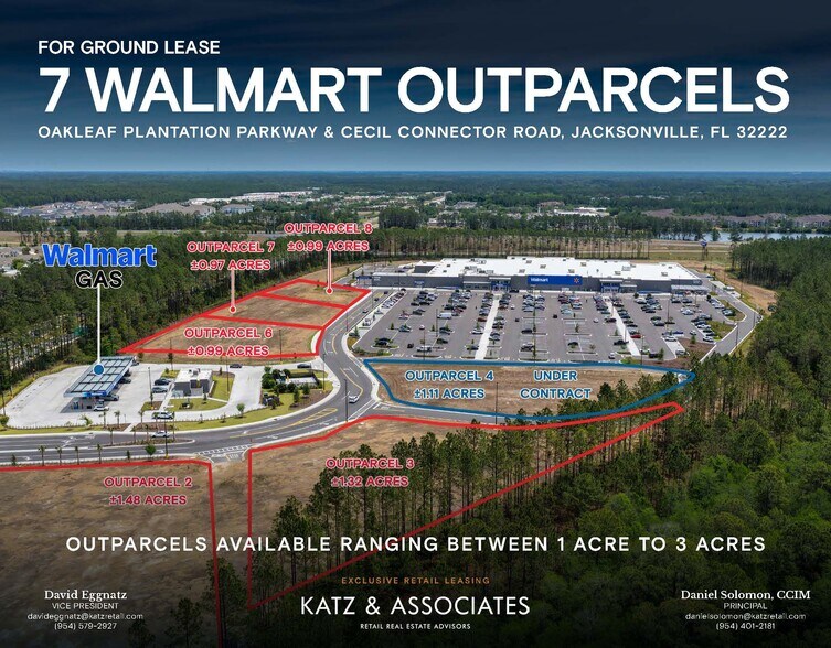 SWC Oakleaf Plantation Pky & Cecile Commerce Center Pk, Jacksonville, FL à louer - Photo principale - Image 1 de 4