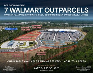 More details for SWC Oakleaf Plantation Pky & Cecile Commerce Center Pk, Jacksonville, FL - Land for Lease