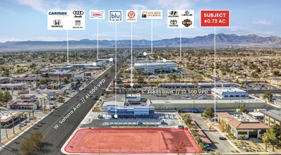 5950 W Sahara Ave, Las Vegas, NV - Aerial map view - Image1