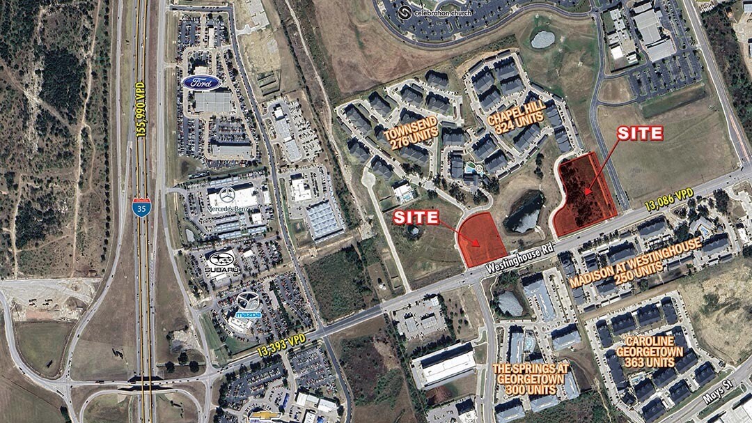 Westinghouse Rd, Georgetown, TX à vendre Photo principale- Image 1 de 2