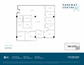 2745 Dallas Pky, Plano, TX for lease Floor Plan- Image 1 of 1