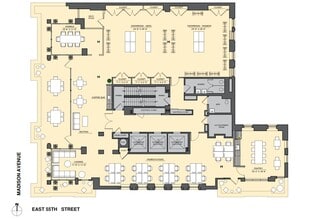 551 Madison Ave, New York, NY à louer Plan d’étage- Image 2 de 11