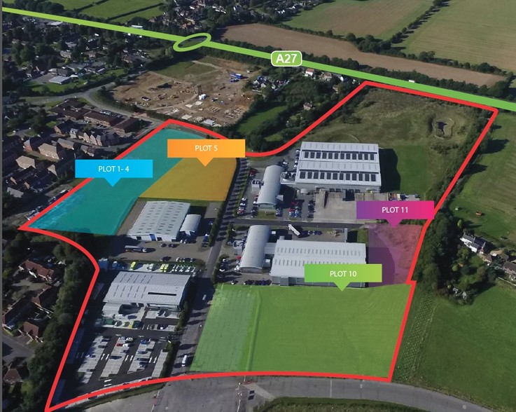 City Fields Way, Chichester à louer - Plan de site - Image 2 de 2