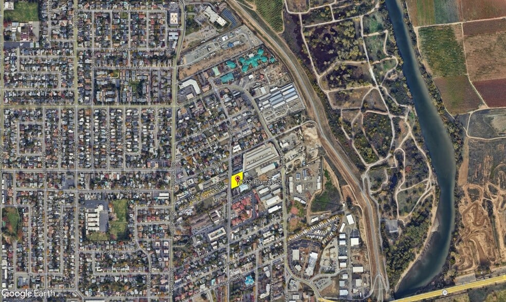 1279 Plumas St, Yuba City, CA for sale - Aerial - Image 2 of 5