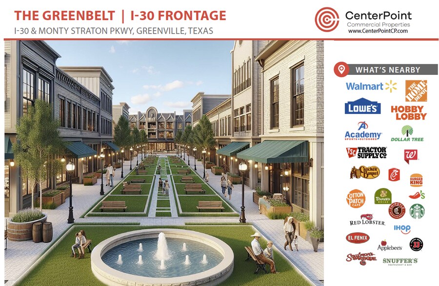 I-30 & Monty Straton Pkwy, Greenville, TX à vendre - Photo du bâtiment - Image 2 de 6