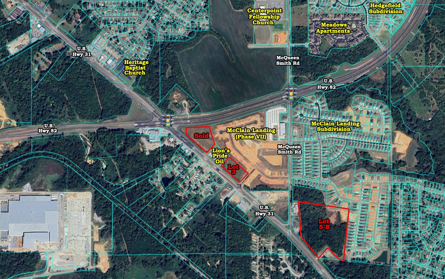 McQueen Smith & Hwy 31, Prattville, AL for sale Building Photo- Image 1 of 5