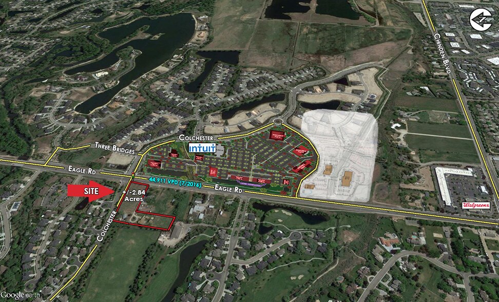 TBD S Eagle Rd, Eagle, ID à louer - Aérien - Image 1 de 2