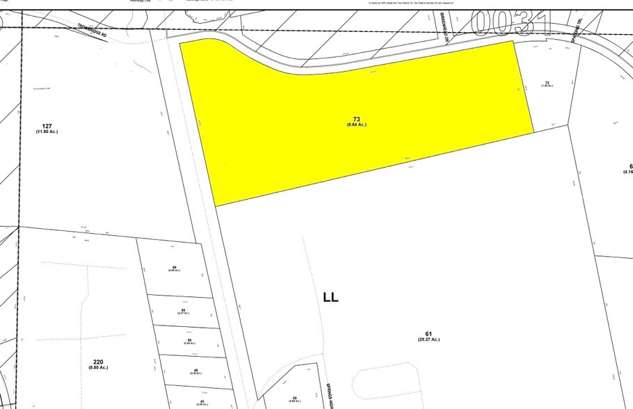 7475 NE Roswell Rd, Atlanta, GA à louer - Plan cadastral - Image 3 de 3