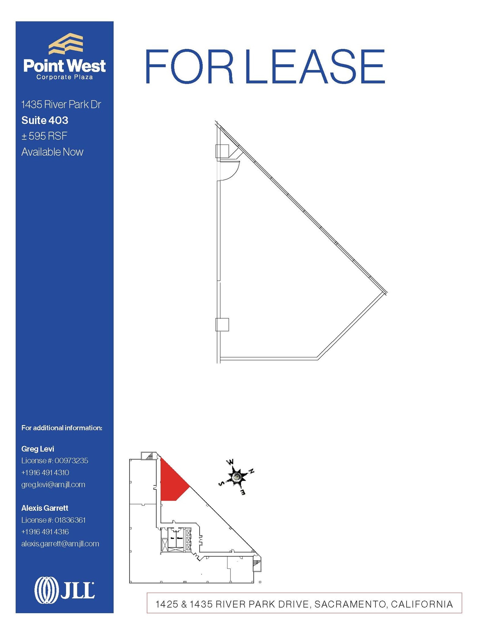 1435 River Park Dr, Sacramento, CA for lease Floor Plan- Image 1 of 1