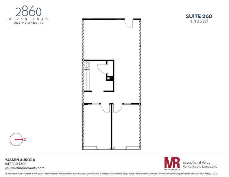 2860 S River Rd, Des Plaines, IL for lease Floor Plan- Image 1 of 1