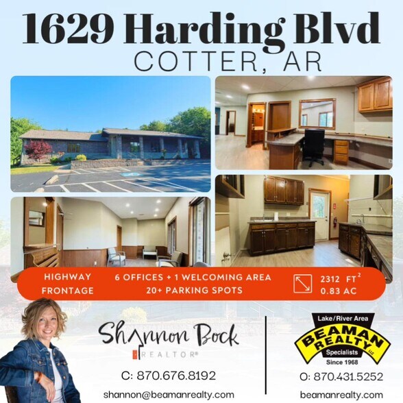 1629 Harding Blvd, Cotter, AR à vendre - Vidéo sur l’inscription commerciale - Image 2 de 37