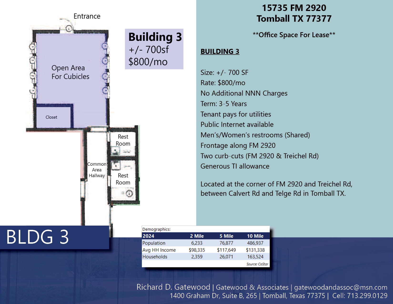 15735 FM 2920 Rd, Tomball, TX for lease Interior Photo- Image 1 of 3