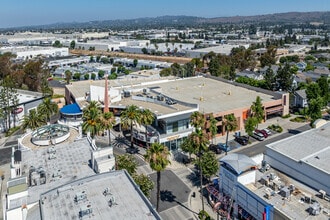 215-217 W Birch St, Brea, CA - Aerial  map view