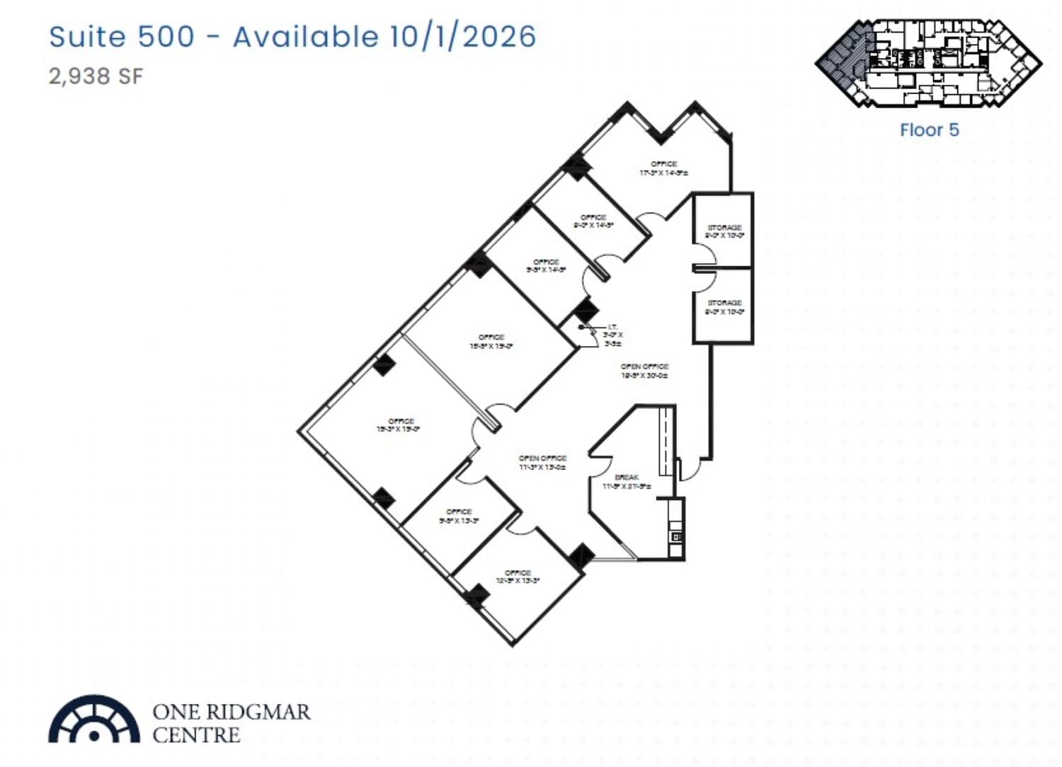 6500 West Fwy, Fort Worth, TX à louer Plan d’étage- Image 1 de 1