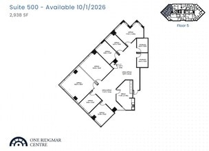 6500 West Fwy, Fort Worth, TX à louer Plan d’étage- Image 1 de 1