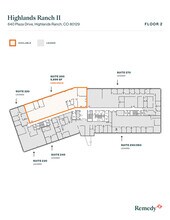 640 Plaza Dr, Highlands Ranch, CO for lease Floor Plan- Image 1 of 2