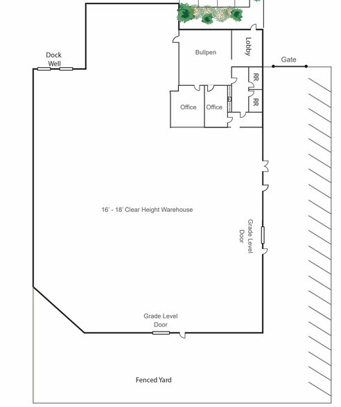 7813 Ostrow St, San Diego, CA à louer - Plan d’étage - Image 2 de 3