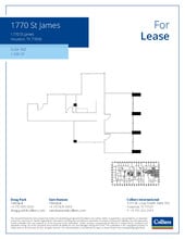 1770 St James Pl, Houston, TX for lease Floor Plan- Image 1 of 1