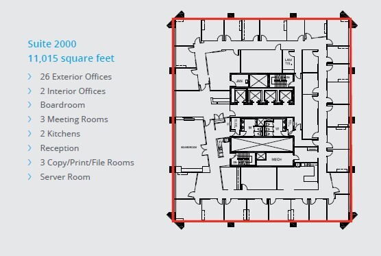 500 4th Ave SW, Calgary, AB for lease Floor Plan- Image 1 of 1