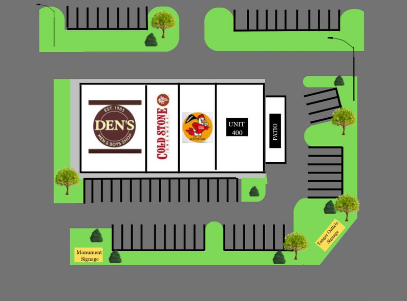 260 Tanger Outlets Blvd, Pooler, GA à louer - Plan de site - Image 2 de 8