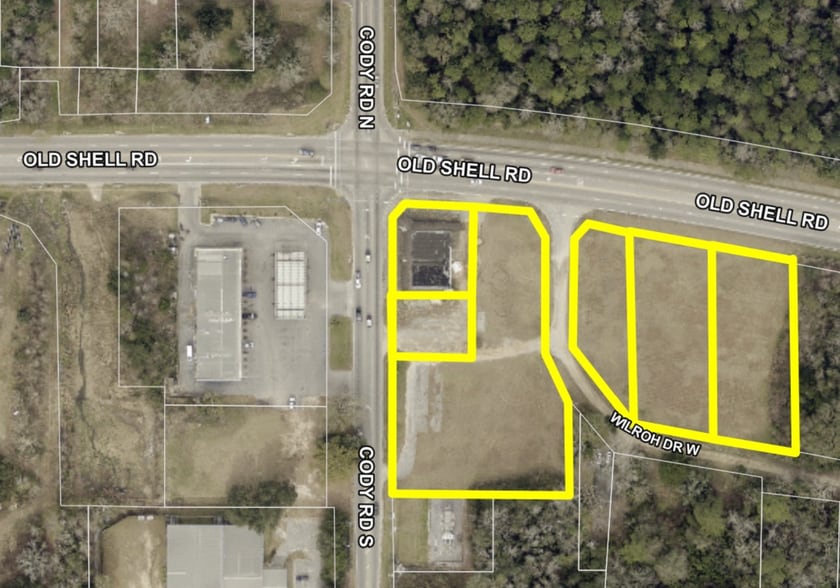 Old Shell Rd, Mobile, AL à vendre - Plan de site - Image 2 de 5