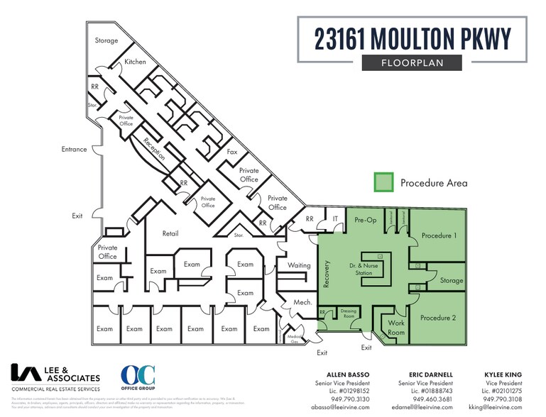 23161 Moulton Pky, Laguna Hills, CA à vendre - Plan d’étage - Image 3 de 7