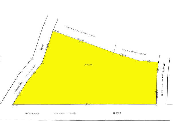 316-342 Washington St, Weymouth, MA à vendre - Plan cadastral - Image 2 de 7