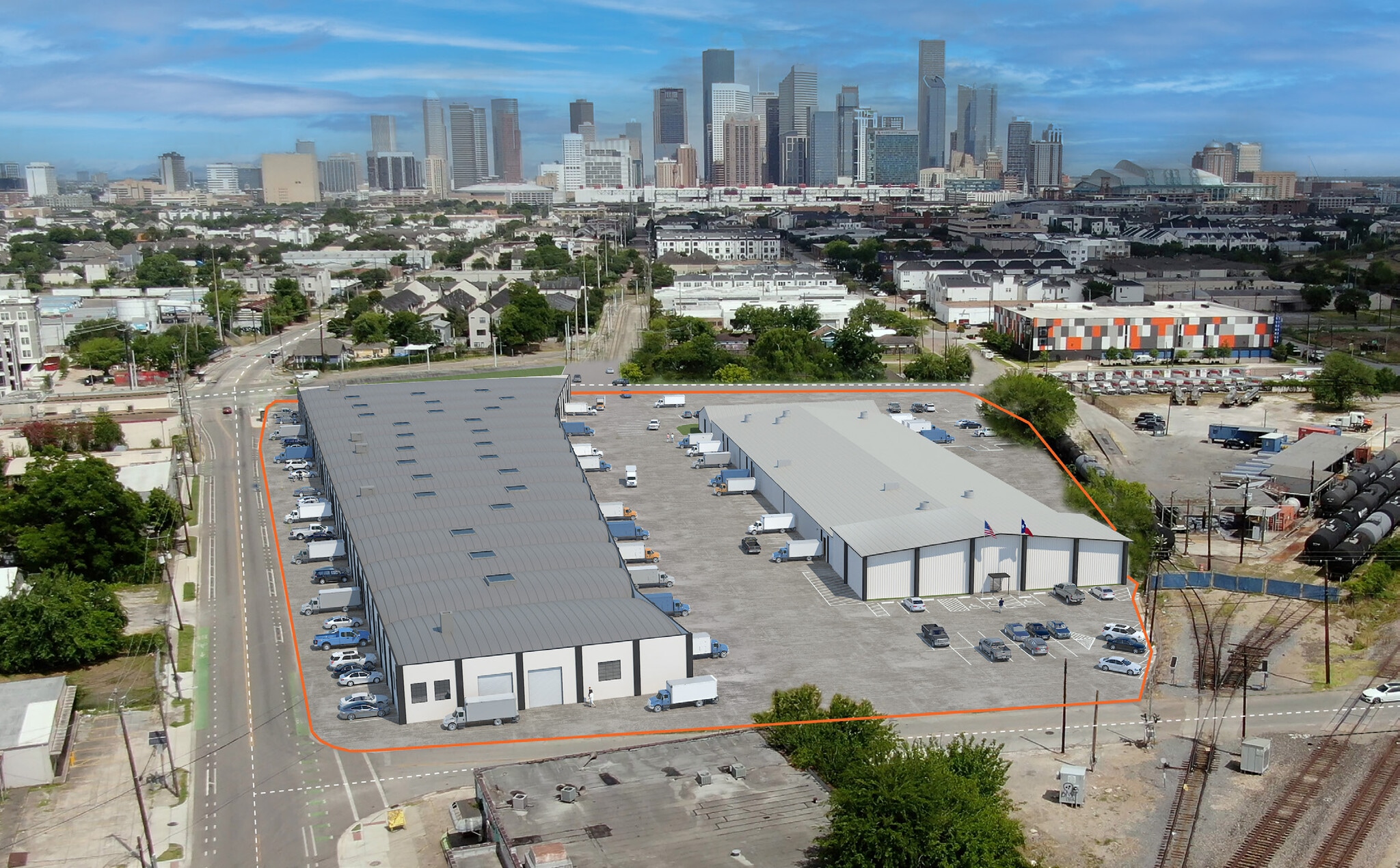 3503-3719 Polk St, Houston, TX for lease Building Photo- Image 1 of 3