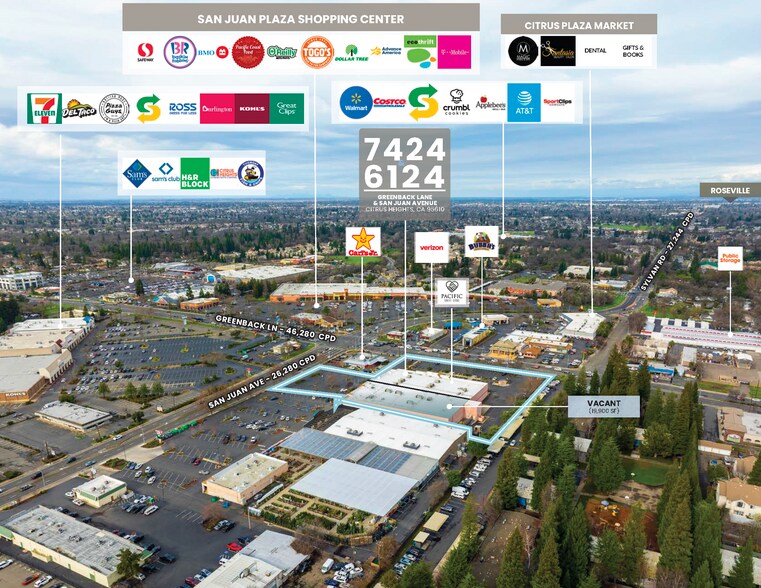 6124 San Juan Ave, Citrus Heights, CA à vendre - Photo du bâtiment - Image 3 de 5